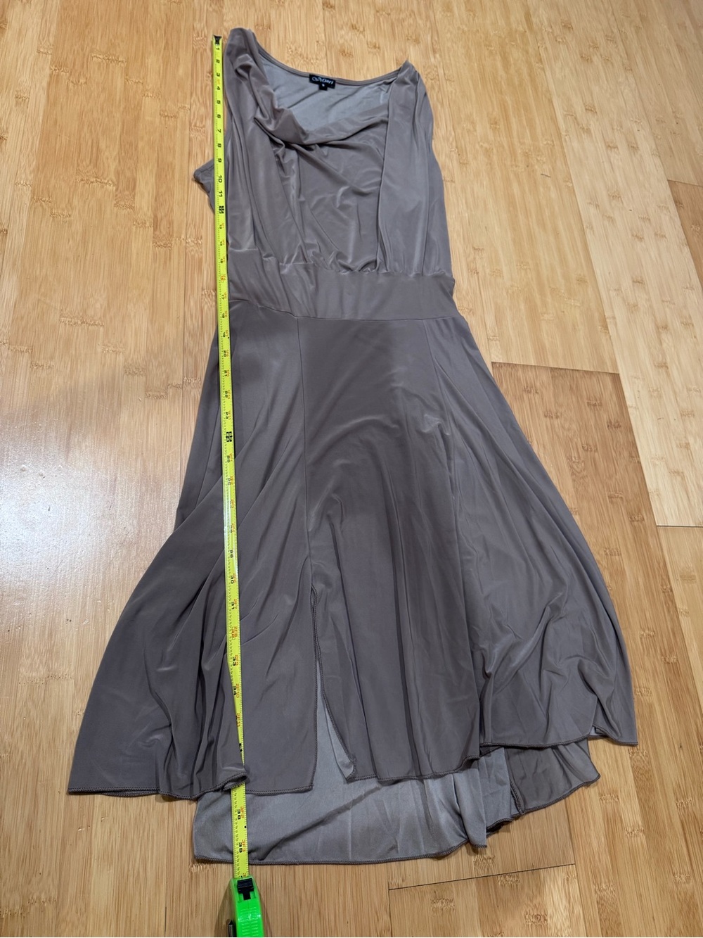 Miari Zoe Tan Dress - Picture 8 of 9